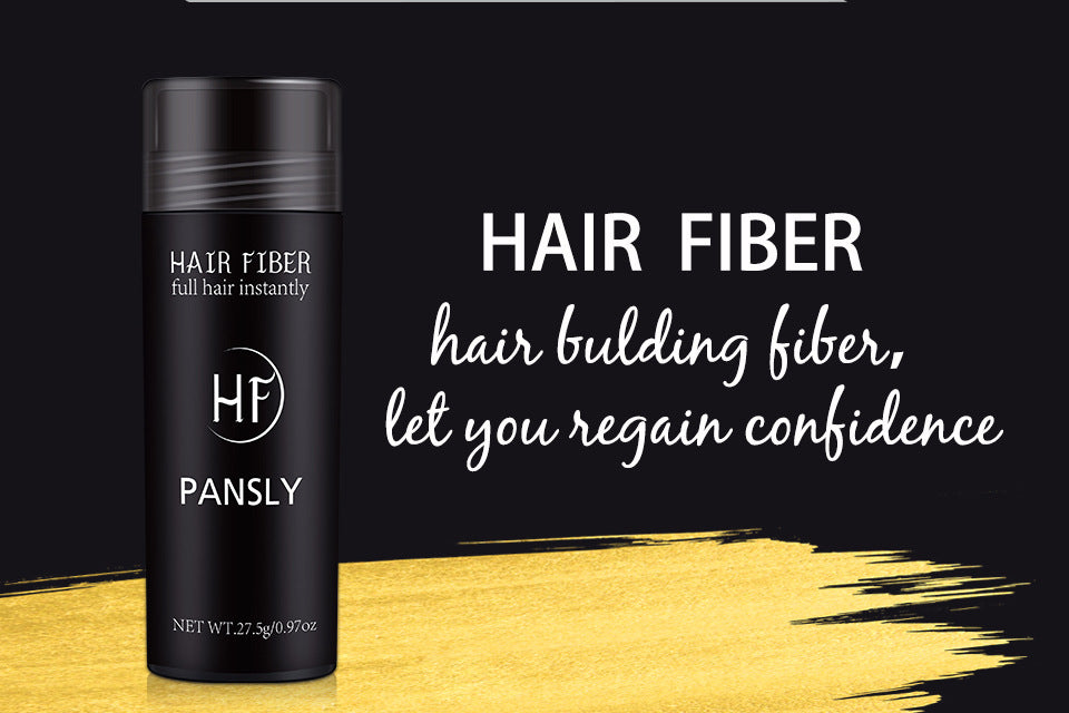 Scalp Cover Hair Fiber Powder — application